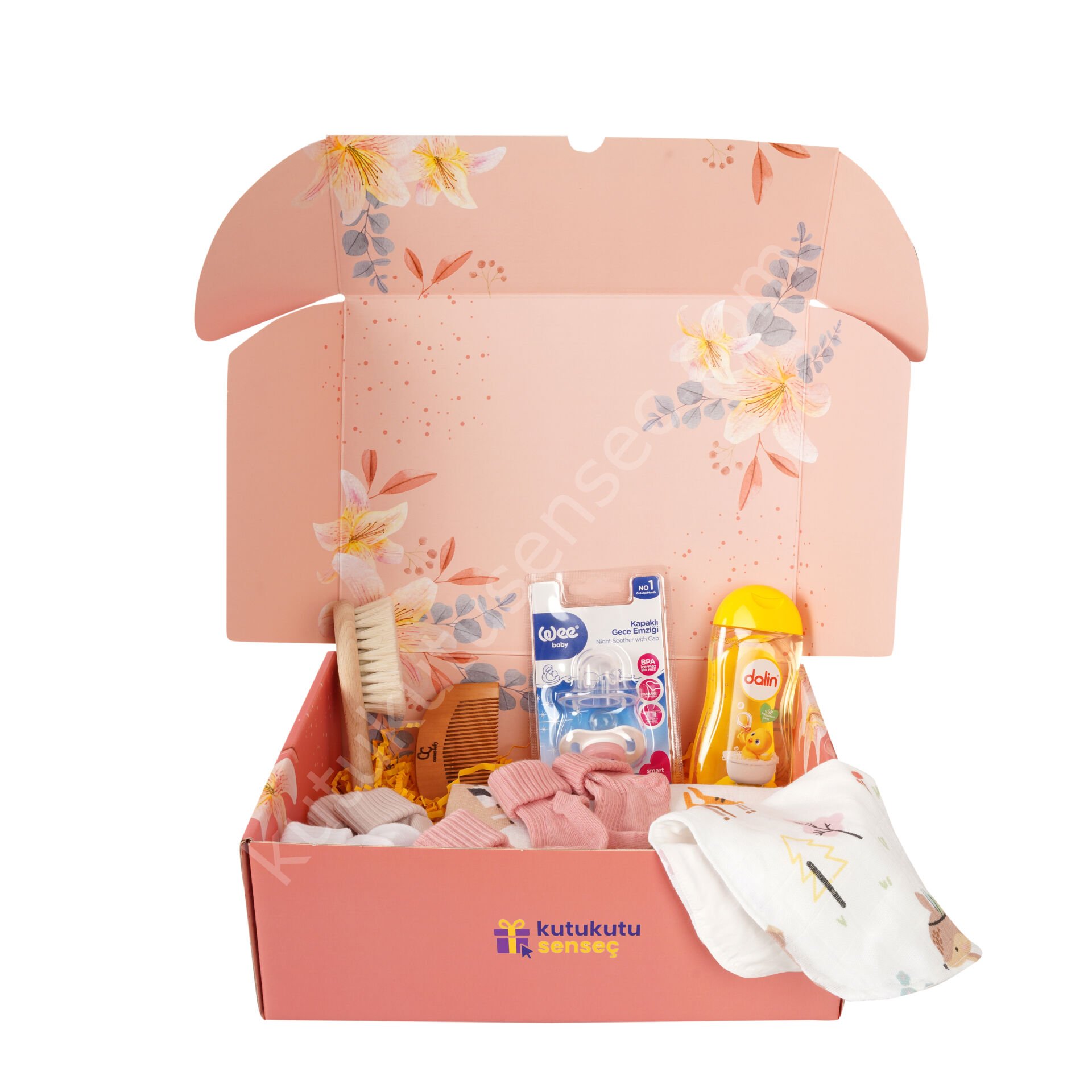 Kız Bebeklere Özel Hediye Kutusu
